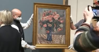 المتاحف الملكية فى بلجيكا تعيد لوحة نهبت خلال الحرب العالمية الثانية.. فيديو