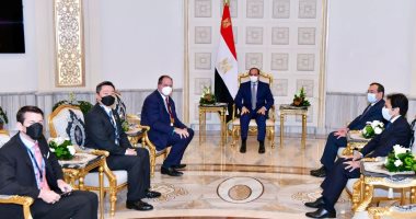الرئيس السيسى: نتطلع لتعزيز أنشطة واستثمارات شركة أباتشي البترولية فى مصر
