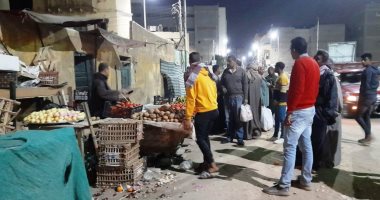 رفع 622 حالة إشغال وغلق 3 محال خلال حملة بمدينة أسوان