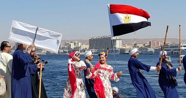 انطلاق مهرجان أسوان الدولى للثقافة والفنون بعروض للمراكب فى النيل.. ألبوم صور