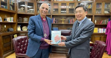 رئيس الكنيسة الأسقفية يستقبل سفير سنغافورة ويؤكد: تربطنا علاقة قوية