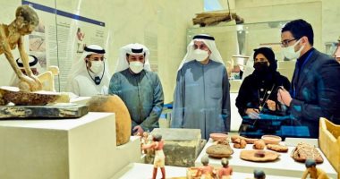 وفد رفيع المستوى من أعضاء البرلمان الإماراتى يزور متحف الحضارة.. صور