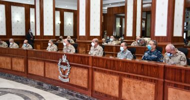وزير الدفاع يشهد تنفيذ المرحلتين الثالثة والرابعة لمشروع (سيناء- 6)