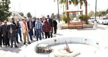 محافظ أسوان يوجه بإعادة تخطيط المدخل الجنوبى بمدينة دراو