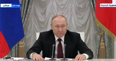 الكرملين: الرئيس الروسي فلاديمير بوتين سيوجه كلمة للشعب الروسي بعد قليل