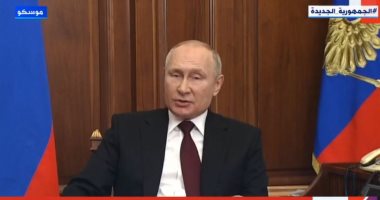 الرئيس الروسى: لا نسعى لإلحاق الأذى بالنظام العالمى
