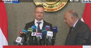 وزير خارجية المجر: 400 مليون دولار حجم التبادل التجارى مع مصر