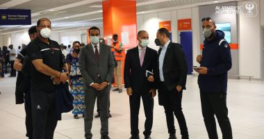 سفير مصر بالكونغو يستقبل بعثة المصري بعد الوصول إلى كينشاسا