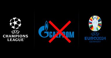 "يويفا" يفسخ عقده مع شركة غازبروم الروسية فى جميع البطولات الأوروبية