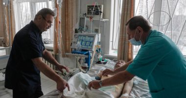 أوكرانيا تحت القصف.. استقبال المستشفيات لمصابى الحرب الروسية