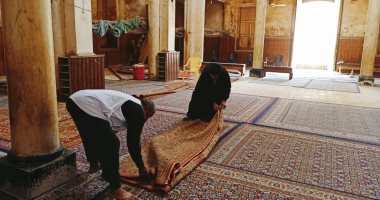 تمهيداً لبدء أعمال الترميم.. بدء إخلاء مسجد «أبو غنام» الأثرى بكفر الشيخ
