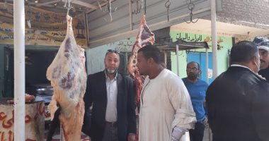 "الطب البيطرى" تشن حملات على محلات بيع اللحوم فى أسوان