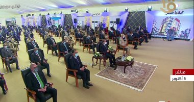 بدء فعاليات افتتاح مشروعات قومية جديدة بحضور الرئيس السيسى