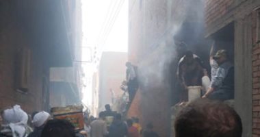 إصابة 12 مواطنا باختناق بسبب حريق بالشرقية