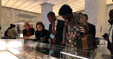متحف الحضارة يستقبل وزير الخدمة المدنية والموارد البشرية بجنوب السودان
