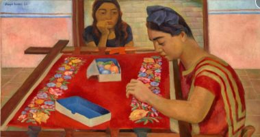 بيع لوحة الفنان المكسيكى دييجو ريفيرا "التطريز" مقابل 4 ملايين دولار