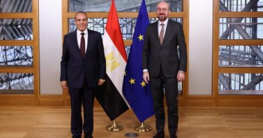رئيس المجلس الأوروبى للسفير بدر عبد العاطي: مصر شريك استراتيجى هام لبروكسل
