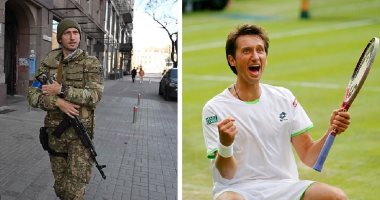 ديلى ميل: لاعب التنس الأوكرانى ستاكوفسكى يتطوع لمحاربه القوات الروسية فى بلاده