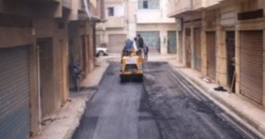 محافظ الإسكندرية: تنفيذ 98% من أعمال الرصف بمنطقة الحضرة الجديدة