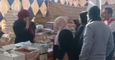 المكرونة بـ9 جنيهات والأرز والسكر بـ10.. واللحمة بـ135 جنيها بالمنوفية.. فيديو