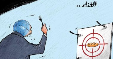 كاريكاتير كويتى يسلط الضوء على أزمة الخبز