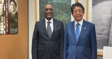 سفير مصر في اليابان يبحث مع "شينزو آبى" إصدار سندات "ساموراي"