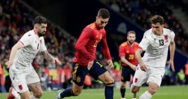 منتخب إسبانيا يفوز بصعوبة على ألبانيا وديا استعدادا لكأس العالم.. فيديو
