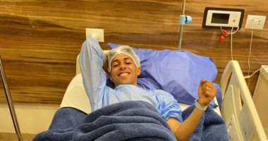 مروان داود لاعب إنبى يجرى جراحة الصليبى ويعلق: الحمد لله