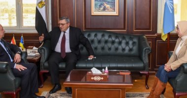 محافظ الإسكندرية يبحث مع سفير أرمينيا بالقاهرة تعزيز العلاقات بين الجانبين