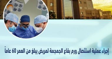 نجاح جديد بمستشفى حورس باستئصال ورم بقاع الجمجمة لمريض يبلغ 60 عاما
