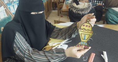 أمسية ثقافية وفنية وشعرية بمطوبس وورش عمل للأطفال لتصميم فانوس رمضان.. صور