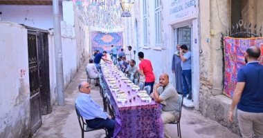 مصر الحلوة.. الكنيسة الإنجيلية تنظم مائدة إفطار للصائمين بقنا (صور)