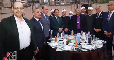 الكنيسة الإنجيلية بمدينة نصر تنظم حفل إفطار "فى حب الله والوطن"