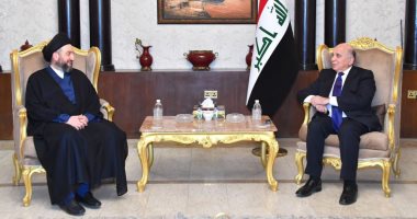 وزير خارجية العراق وعمار الحكيم يبحثان الإسراع في تشكيل الحكومة الجديدة