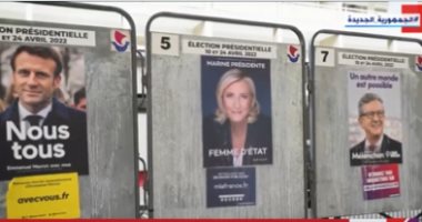 المرشحان جان لوك ميلينشون وفاليري بيكريس يدليان بصوتيهما فى انتخابات فرنسا