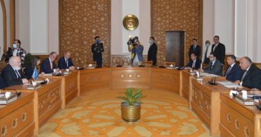 وزير الخارجية يجرى جلسة مباحثات مع نائب رئيس مفوضية الاتحاد الأوروبى