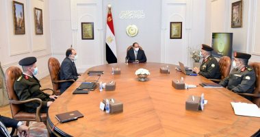 الرئيس السيسى يتابع الموقف التنفيذي لمشروعات الهيئة الهندسية على مستوى مصر