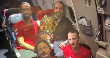 منتخب اليد الشاطئية يصل القاهرة بكأس أفريقيا و التأهل لبطولة العالم 