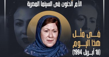 فى مثل هذا اليوم رحيل عزيزة حلمى.. الأم الحنون فى السينما المصرية (إنفوجراف)
