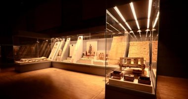 افتتاح قاعة النسيج بالمتحف القومى للحضارة المصرية.. صور وفيديو