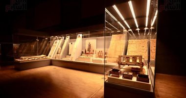 افتتاح قاعة النسيج المصرى بالمتحف القومى للحضارة المصرية