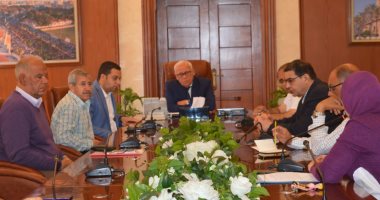 محافظ بورسعيد يتابع مستجدات العمل فى مشروع حصر أصول وممتلكات الدولة