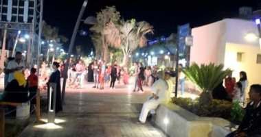 حديقة النصر أكبر أماكن الترفيه والتنزه فى رمضان بالغردقة .. فيديو