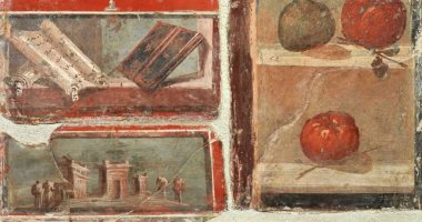 معرض بومبى بالألوان يقدم تاريخ الفن الرومانى بلوحات عمرها 2000 عام.. صور