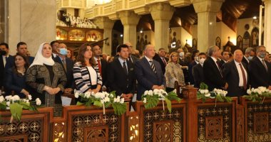 محافظ القاهرة يشهد الاحتفال بعيد القيامة بالكاتدرائية المرقسية بالعباسية