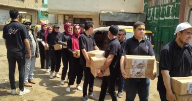 جامعة القاهرة: 413 أسرة استفادت من المواد الغذائية لقافلة الجامعة فى رمضان