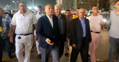 نائب محافظ القاهرة يقود حملة لرفع الإشغالات بمنطقة الألف مسكن وجسر السويس