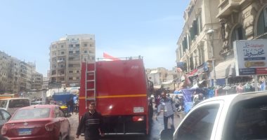 السيطرة على حريق بمحل ملابس فى منطقة فيصل دون إصابات