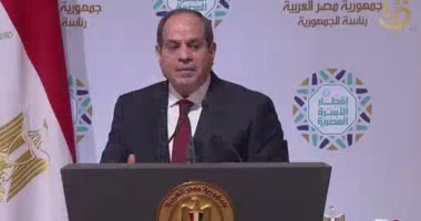 الرئيس السيسي: على المثقفين والإعلاميين والسياسيين مسئولية الحفاظ على مصر