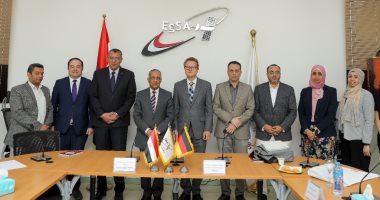 وكالة الفضاء المصرية تستقبل سفير ألمانيا لبحث سبل التعاون